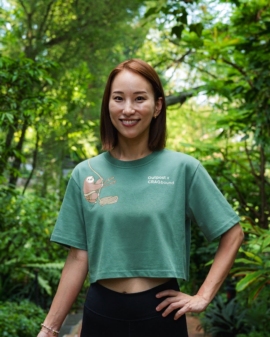 Outpost X Cragbound 2nd Pitch Crop Top