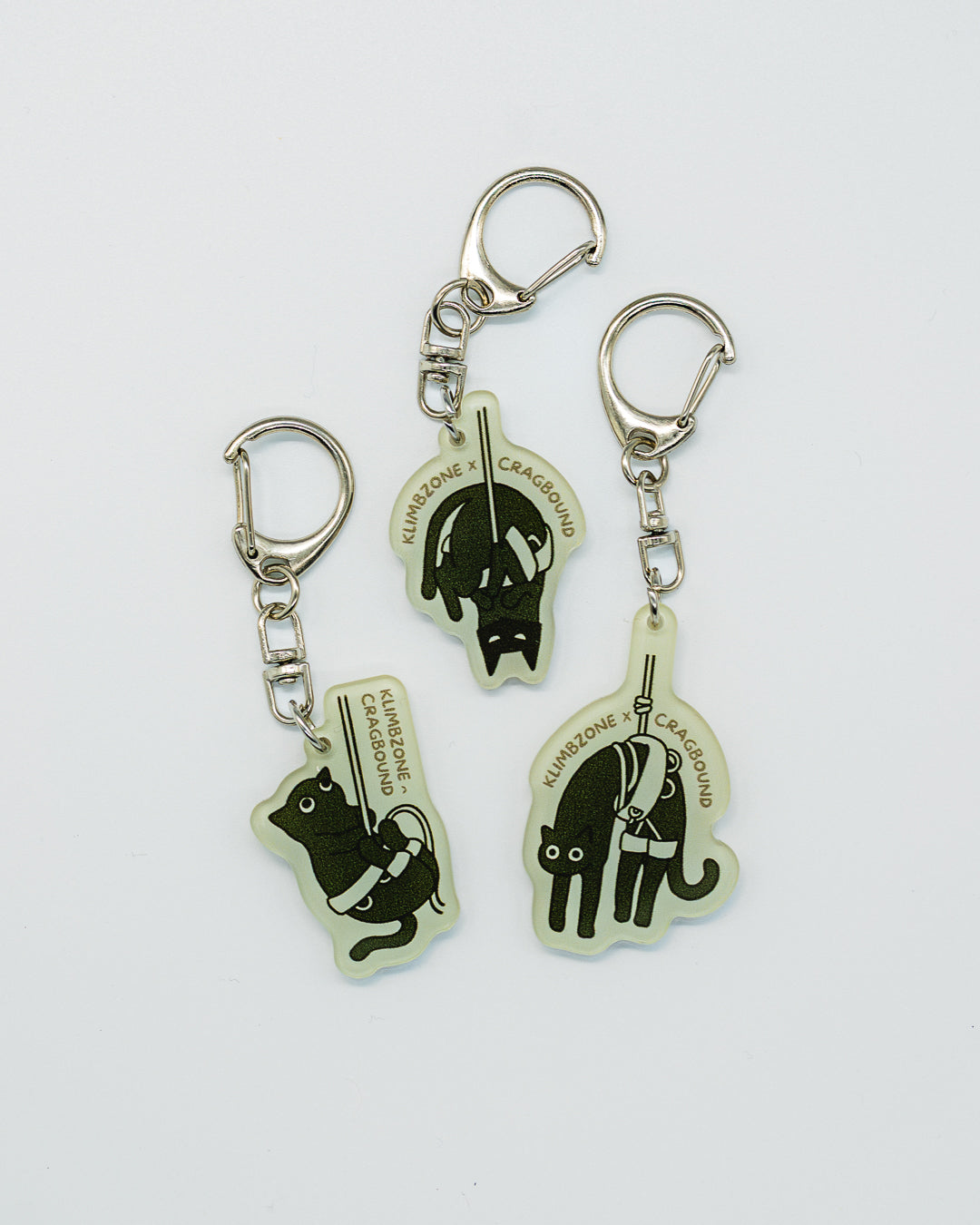 Klimbzone 2.0 Cats Keychain Set