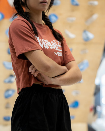 TAZ x Cragbound Crop Top